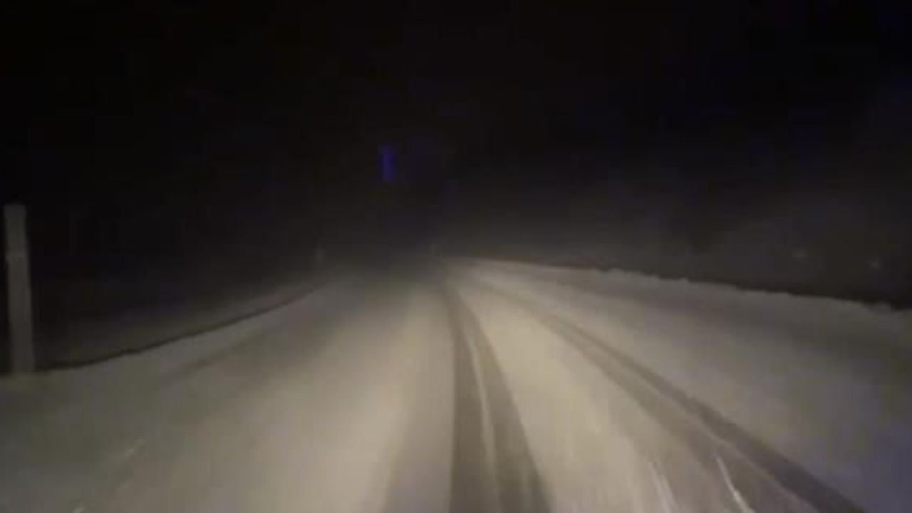 Kayseri-Kahramanmaraş Kara Yolu Kapandı