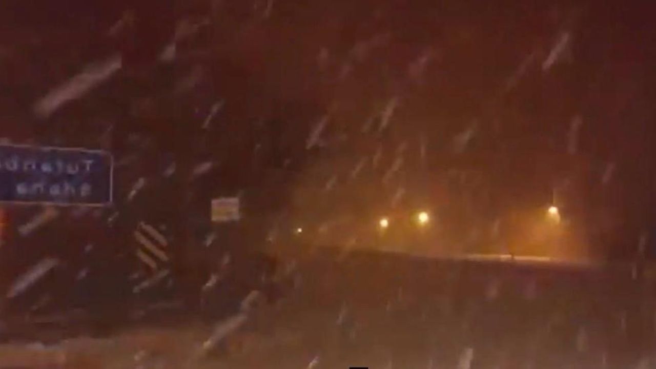 Kayseri-Kahramanmaraş Kara Yolu Tipi Nedeniyle Kapandı