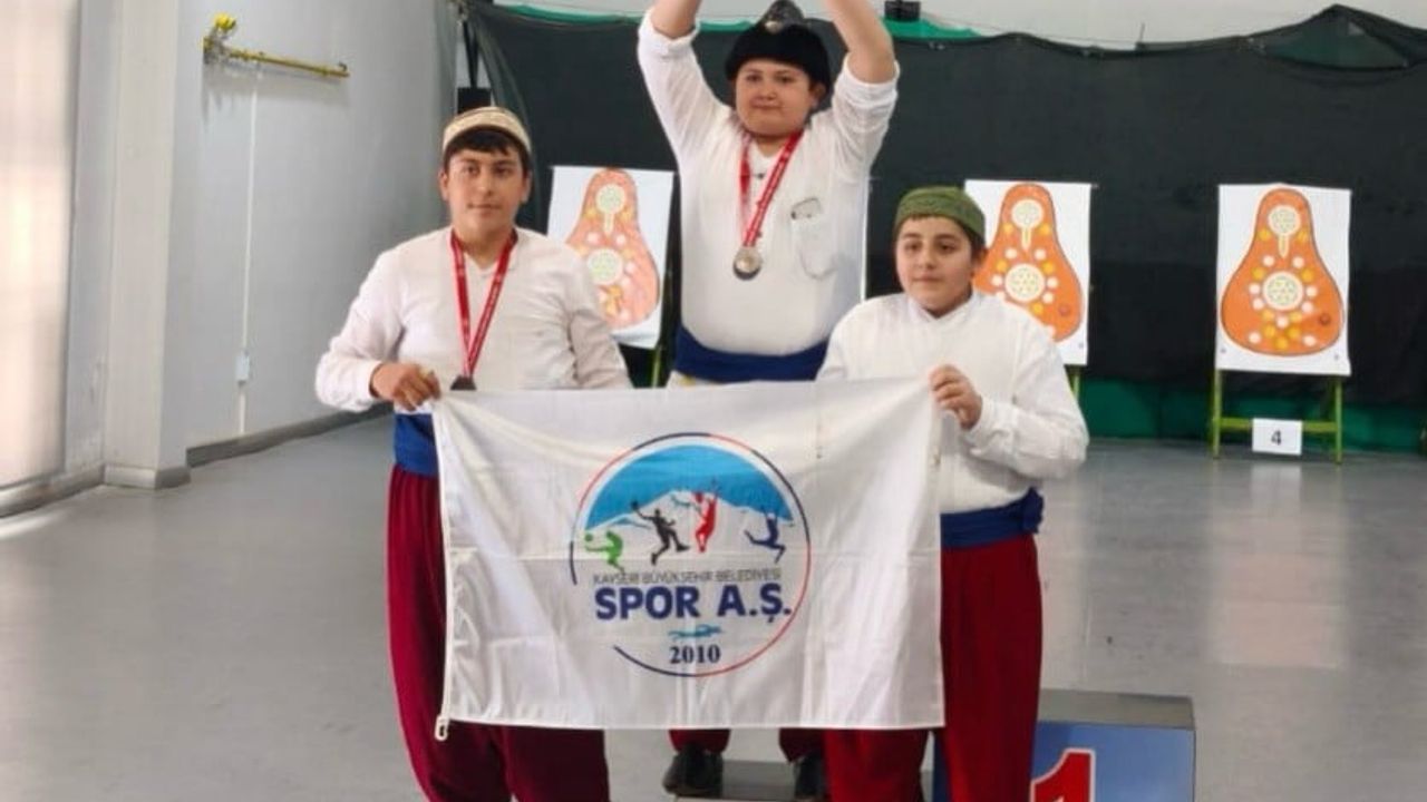 Kayseri Spor A.Ş. Okçulukta Madalya Şöleni Yaşadı