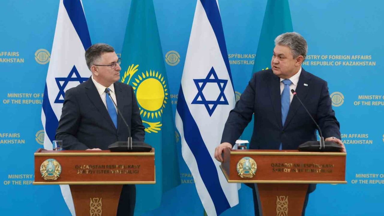 Kazakistan ve İsrail Dışişleri Bakanları Görüştü