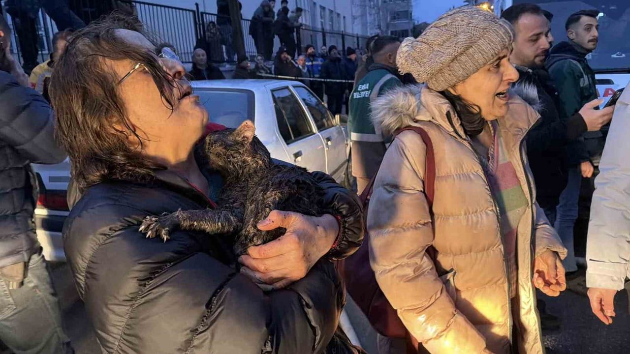 Kediler İçin Yakılan Sobadan Korkunç Yangın Çıktı