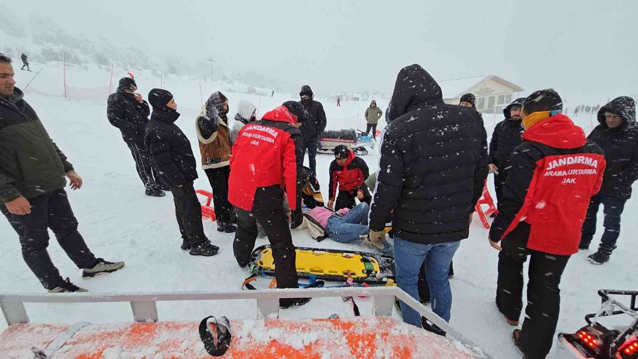 Keltepe Kayak Merkezi'ne Yoğun İlgi