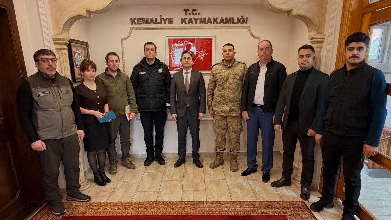 Kemaliye'de Av Komisyonu Toplantısı Gerçekleştirildi