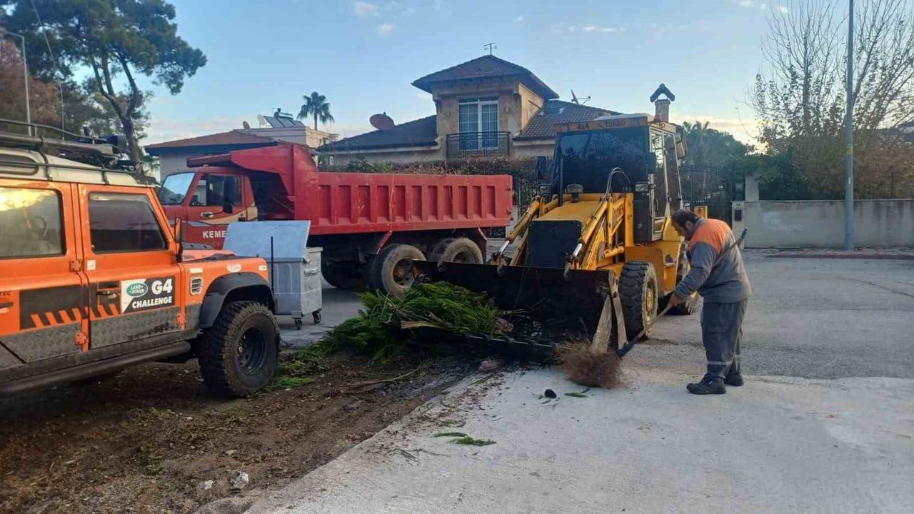 Kemer'de 2025'te Atık Toplama Faaliyetleri
