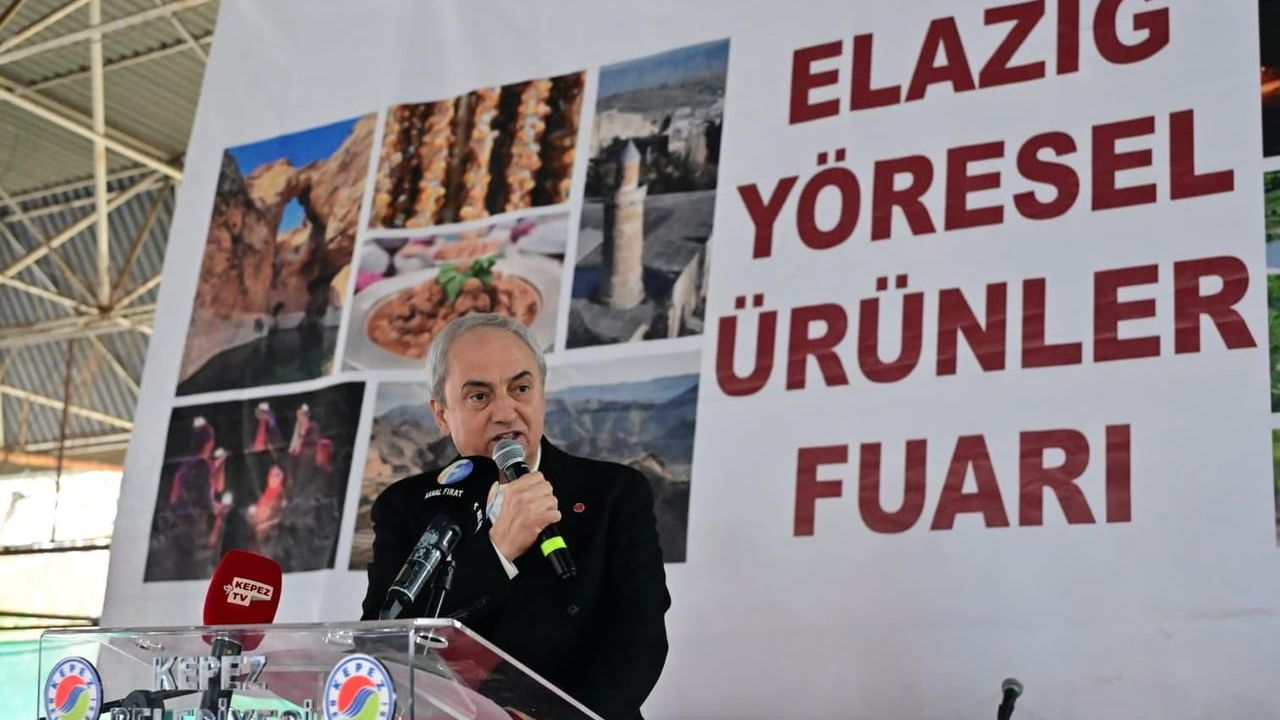 Kepez'de Elazığ Yöresel Ürünler Fuarı Coşkuyla Açıldı
