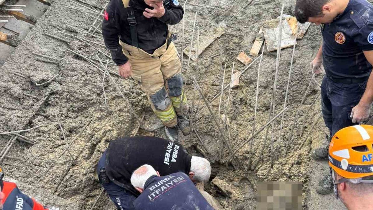 Kestel'de Beton Çökmesi: 1 İşçi Hayatını Kaybetti, 2 İşçi Kurtarıldı