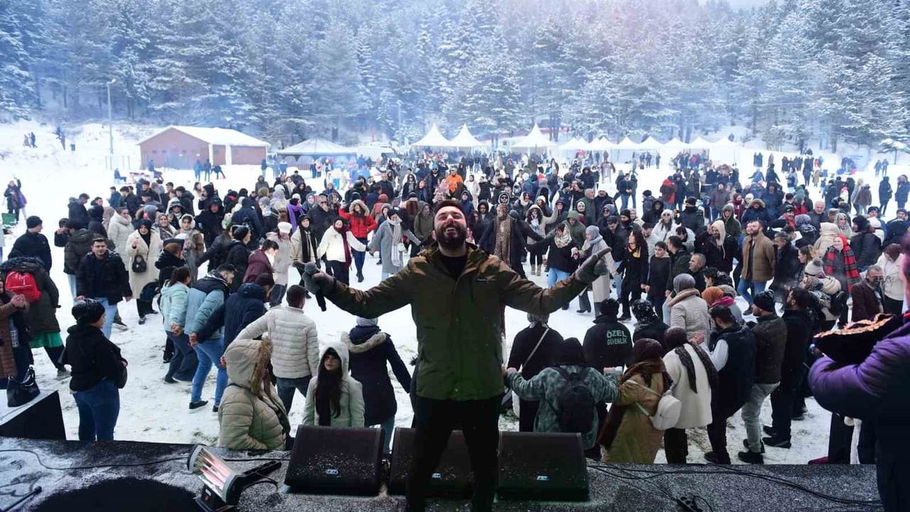 Kestel'de İlk Alaçam Kar Festivali Unutulmaz Anlara Sahne Oldu