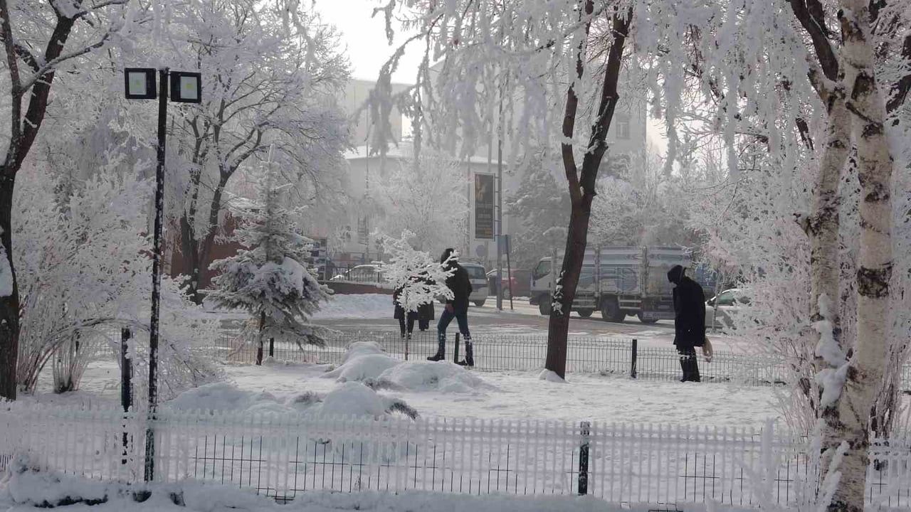Kırağı Sonrası Ardahan'da Görsel Şölen