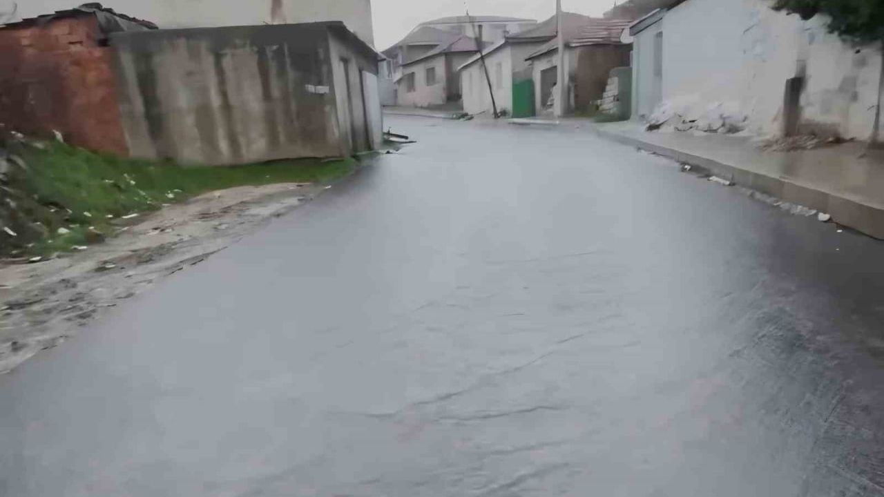 Kırklareli'de Kuvvetli Yağışlar Hayatı Olumsuz Etkiledi