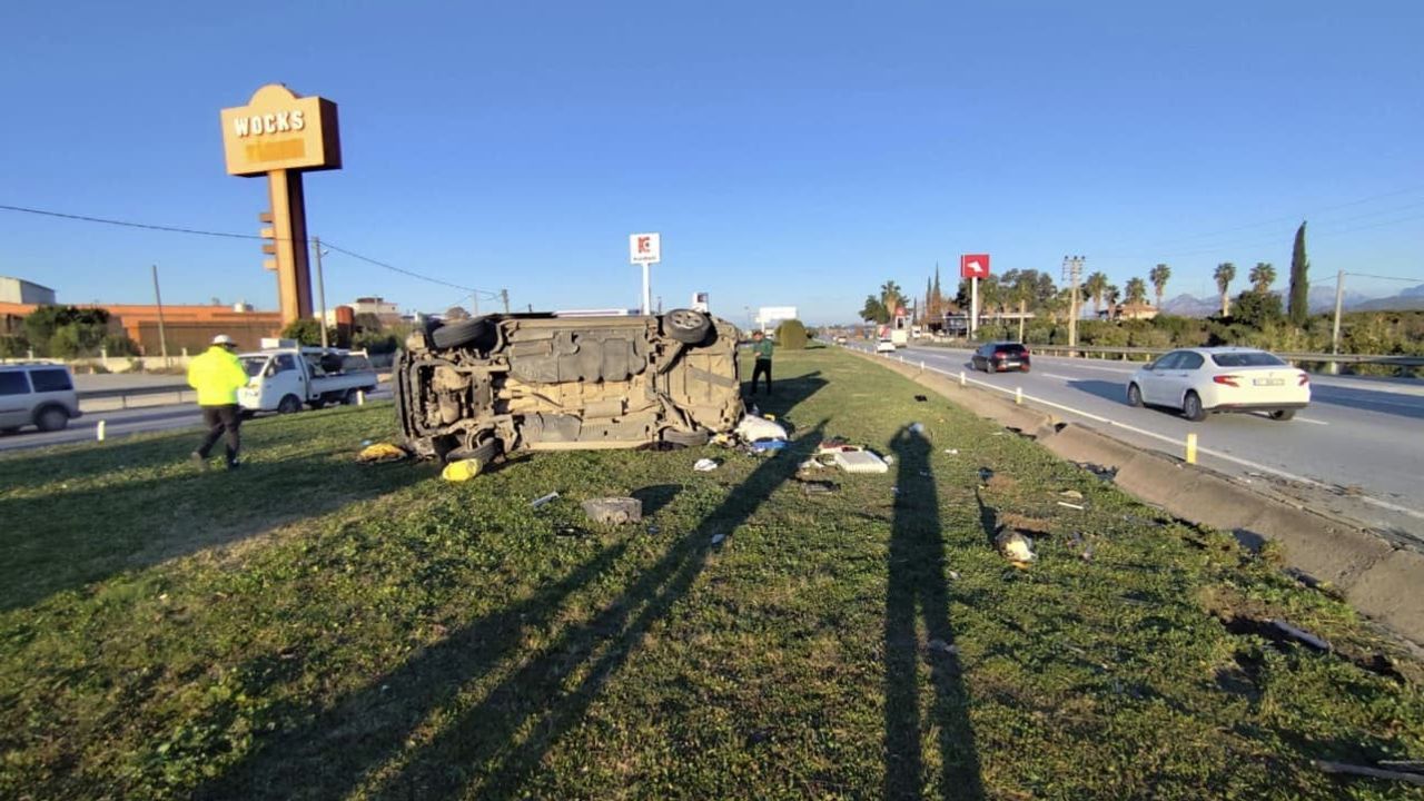 Kırmızı Işık İhlali Trafik Kazasına Yol Açtı