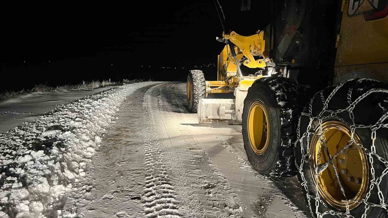 Kırşehir'de Kar Yağışı ve Alınan Tedbirler