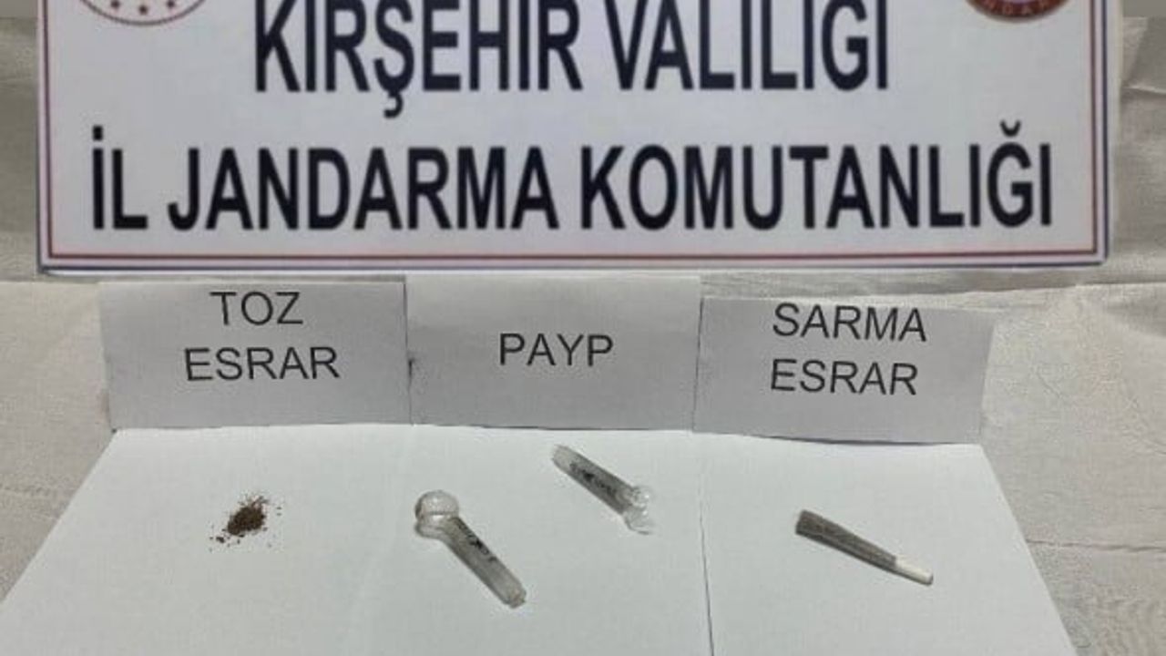 Kırşehir'de Uyuşturucu Operasyonu: 17 Gram Ele Geçirildi