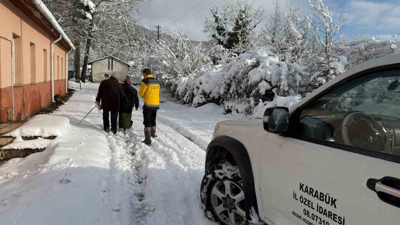 Kış Koşullarında Sağlık Hizmetleri Sürekli Devam Ediyor
