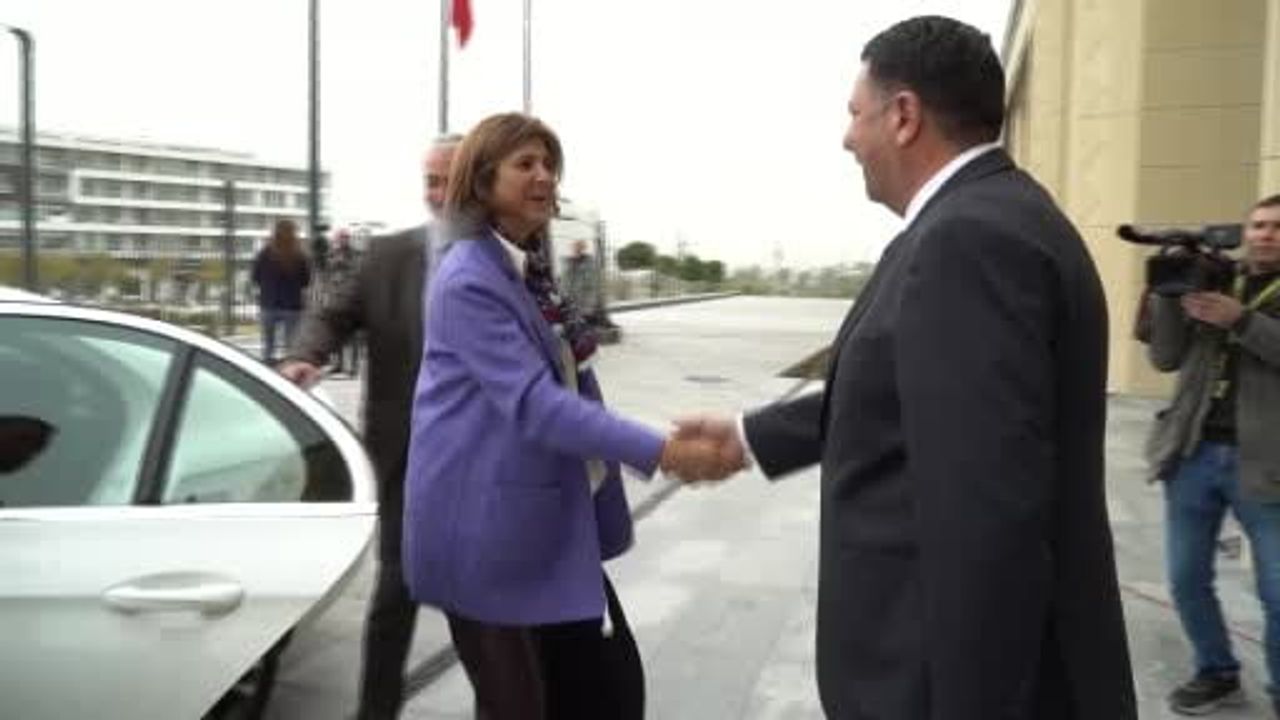 KKTC Cumhurbaşkanı Tufan Erhürman, Mara Angela Holguin ile Görüştü