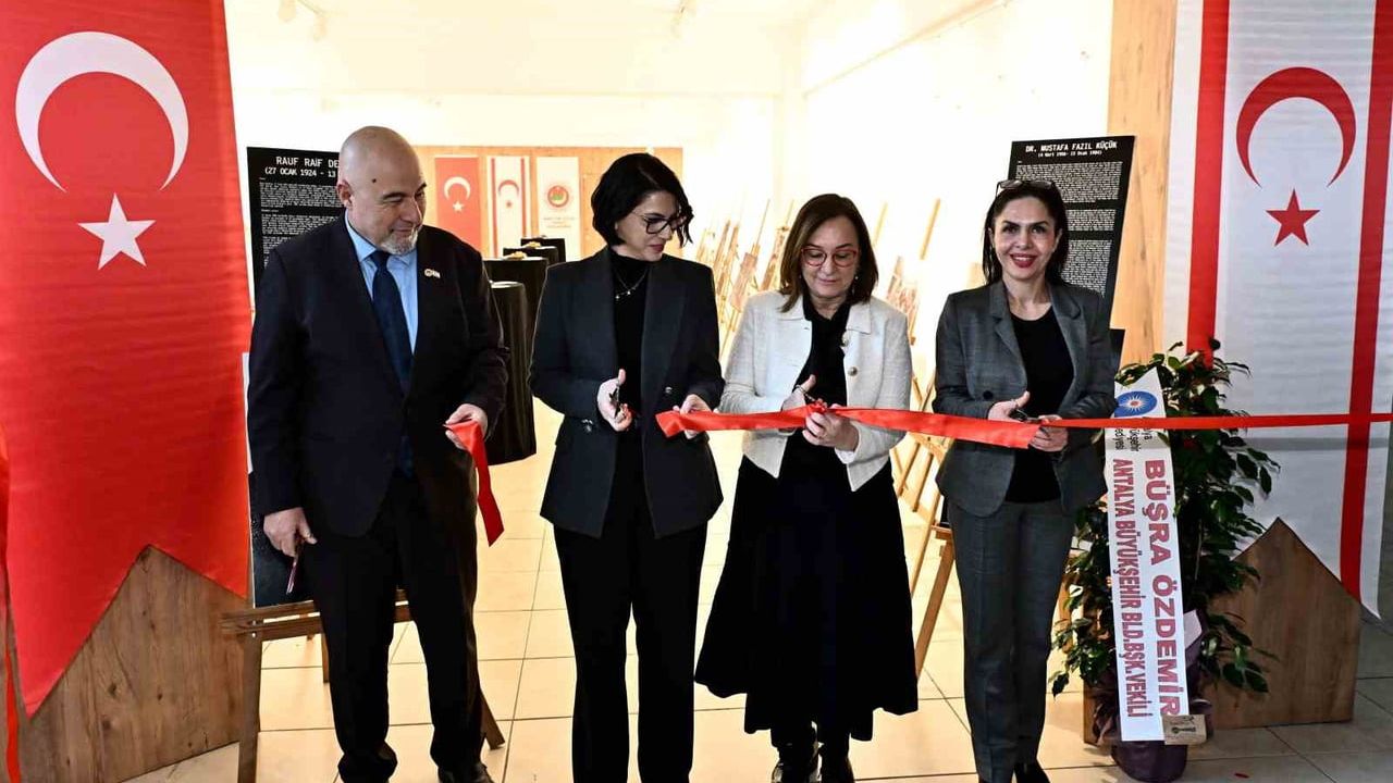 KKTC Liderleri Muratpaşa'da Anıldı