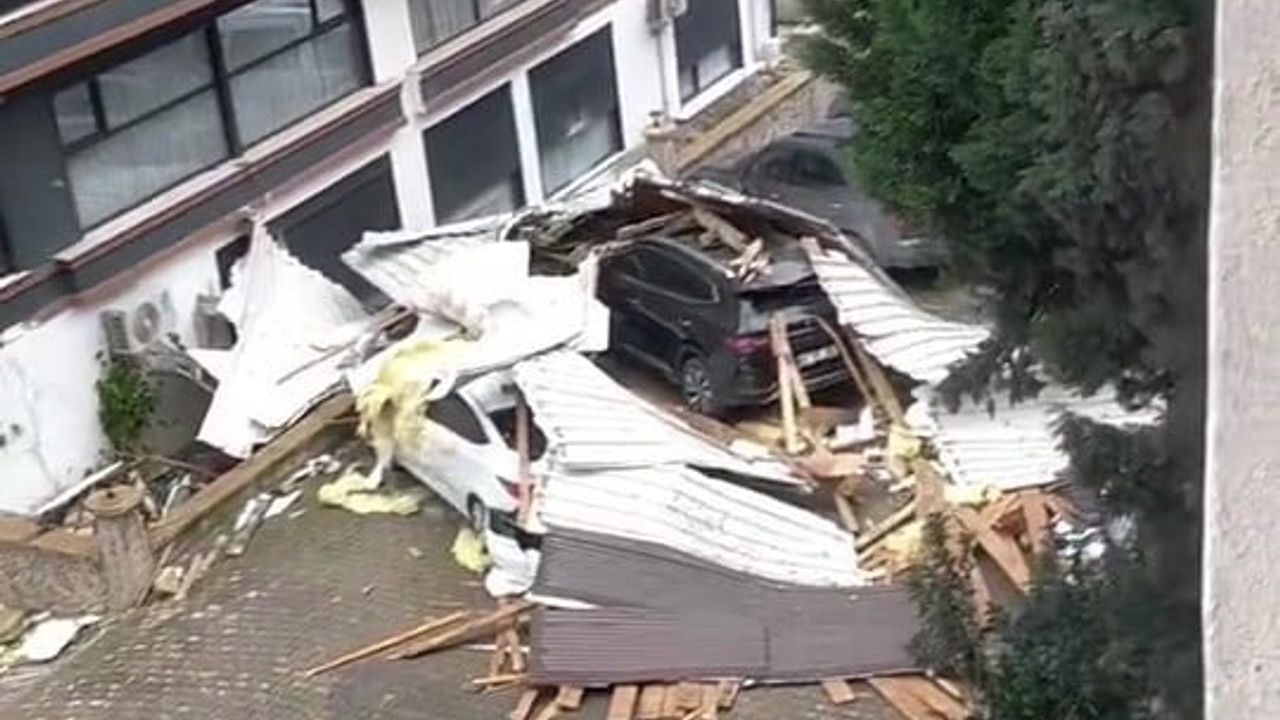 Kocaeli'de Kuvvetli Rüzgarın Etkileri: 186 Ev Hasar Gördü