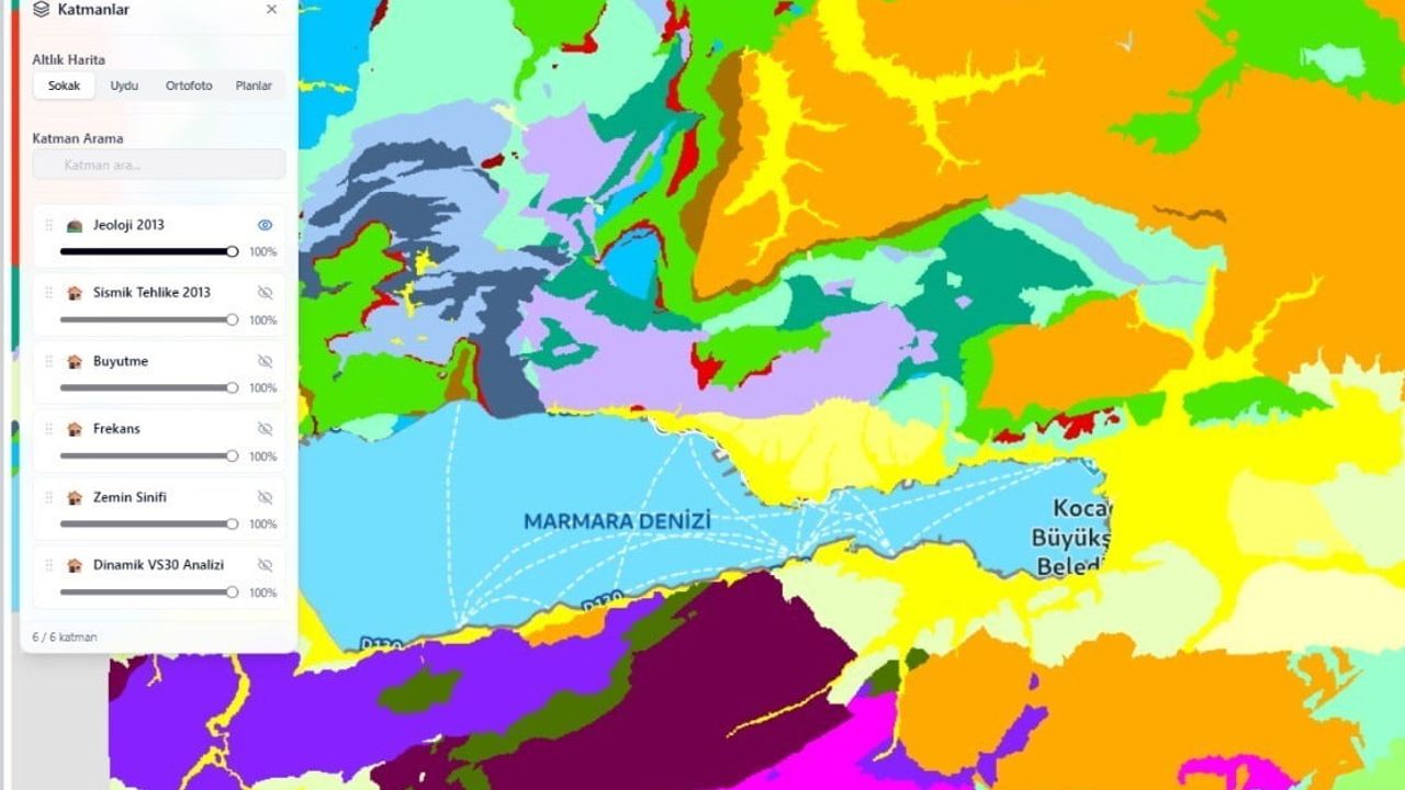 Kocaeli'de Zemin Verileri Yapay Zeka ile Haritalanacak