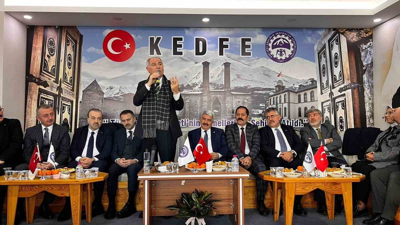 Kocaeli Erzurum Dernekler Federasyonu'na Ziyaret