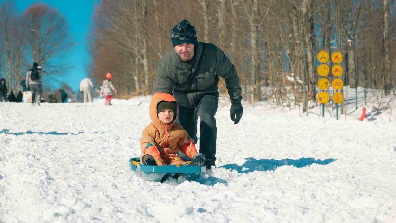 Kocaeli'nin Kuzuyayla Tabiat Parkı'nda Yoğun Yarıyıl Tatili