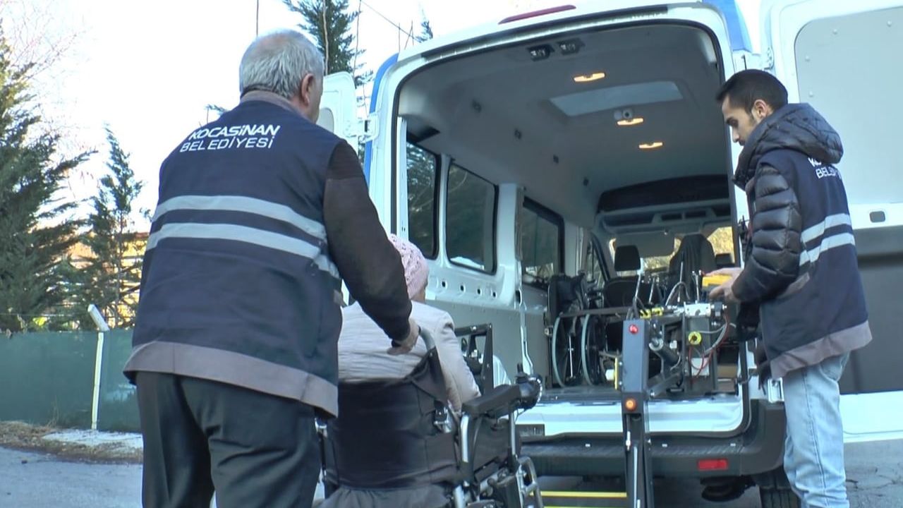 Kocasinan Belediyesi'nden Engellilere Özel Hizmet
