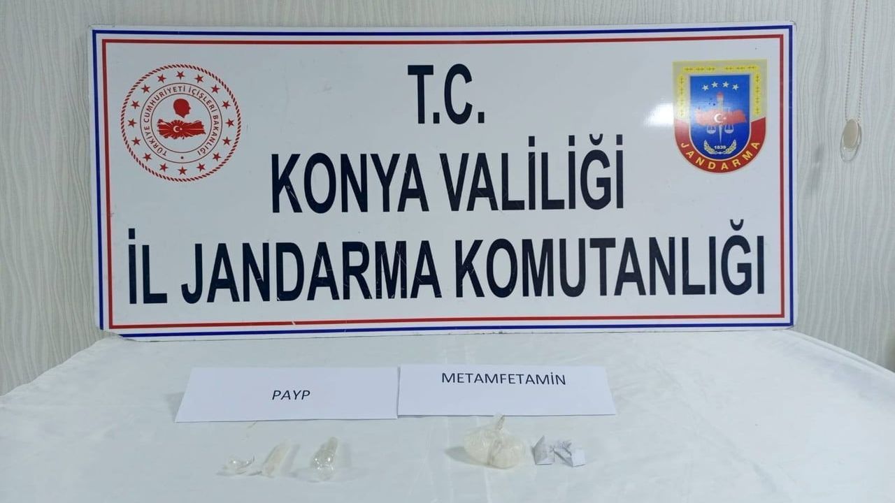 Konya'da Jandarma Uyuşturucu Operasyonları Sonucu 7 Tutuklama