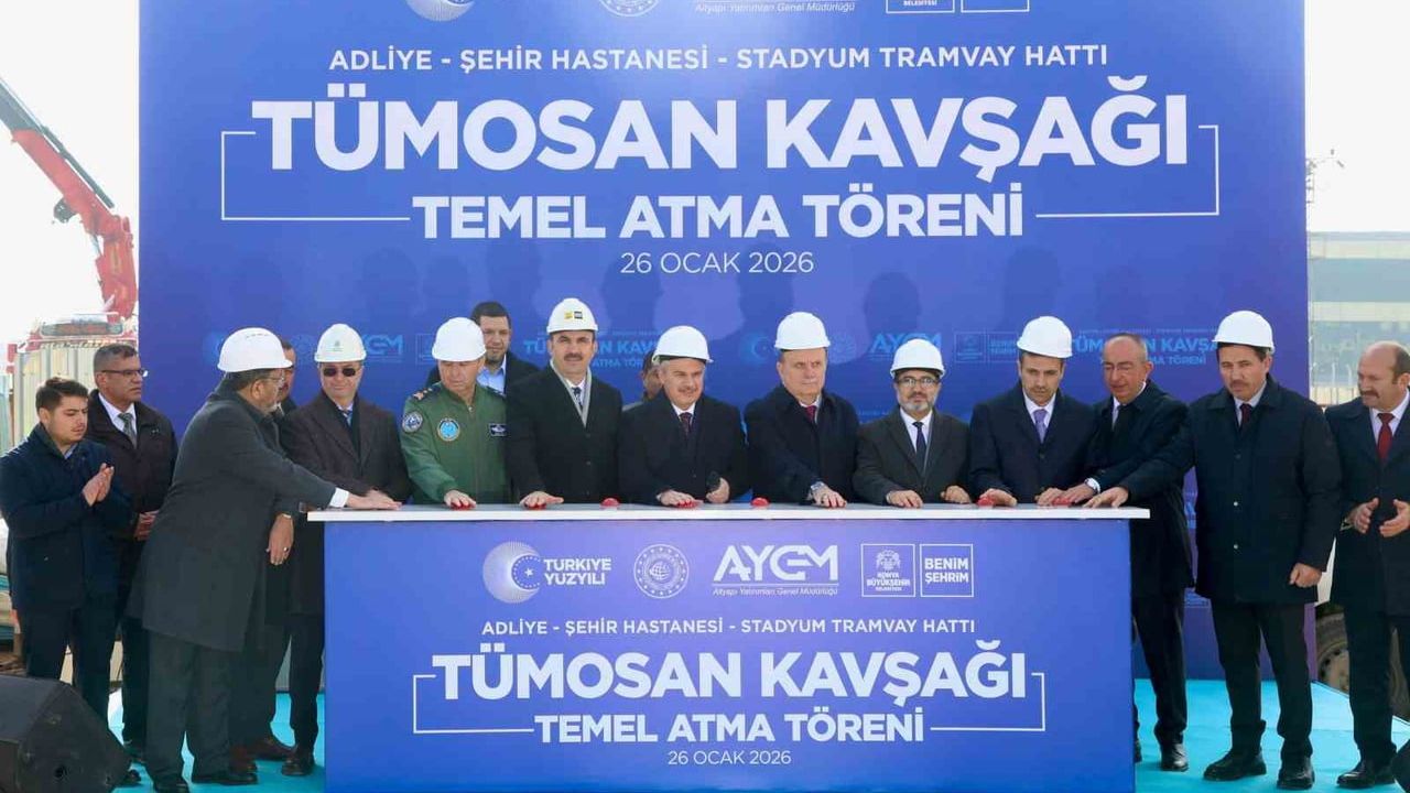 Konya'nın Raylı Sistem Yatırımları İçin Temel Atıldı