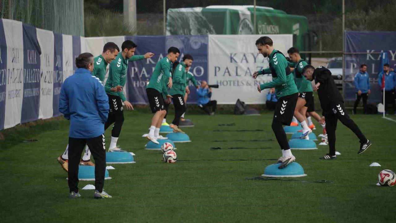 Konyaspor'un Antalya'daki Kamp Çalışmaları