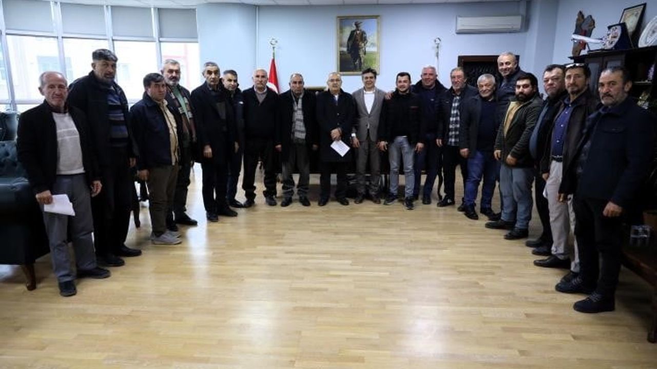 Köy Muhtarları Taleplerini Başkan Durgut'a İletti