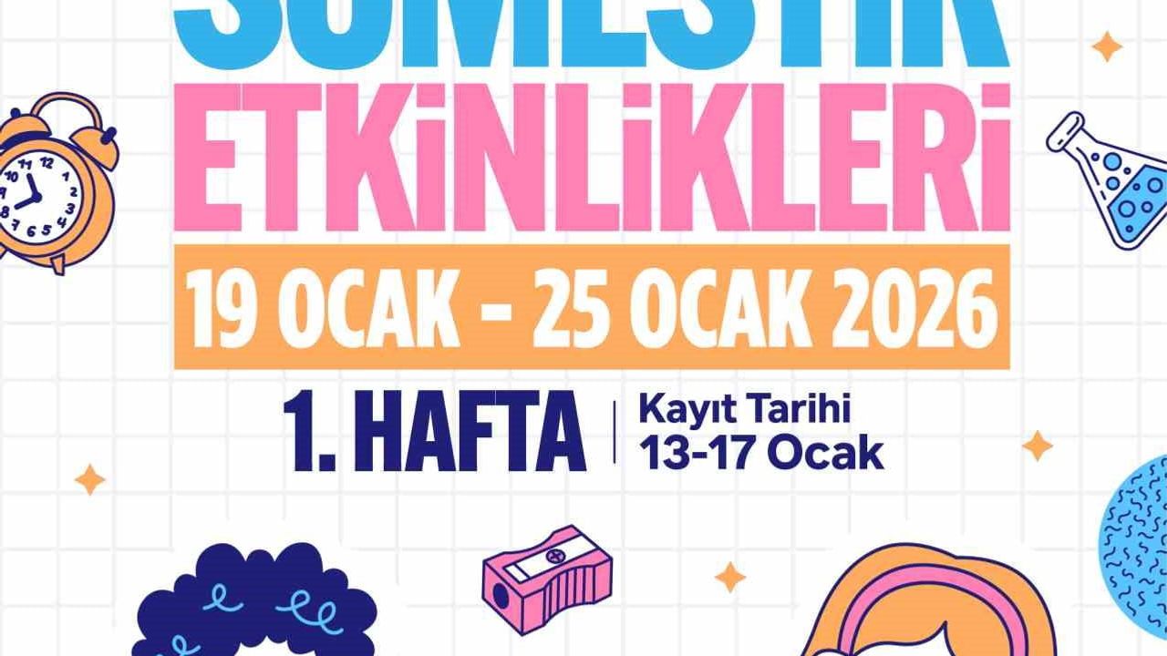 Küçükçekmece'de Eğlenceli Sömestir Etkinlikleri