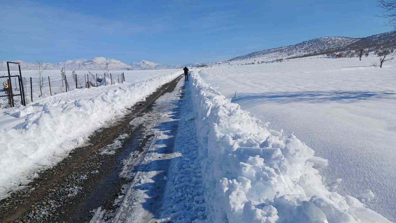 Kulp'ta Kar Tatili Kararı Alındı