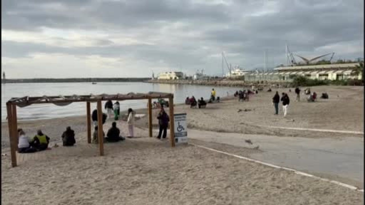 Kuşadası'nda Fırtına Sonrası Bahar Havası