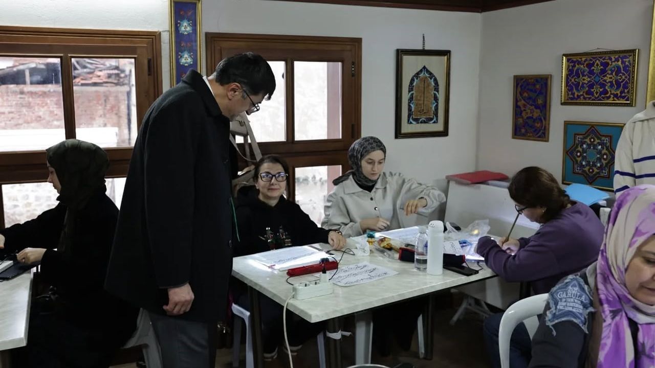 Kütahya'da Geleneksel Sanatlara Destek Kursları