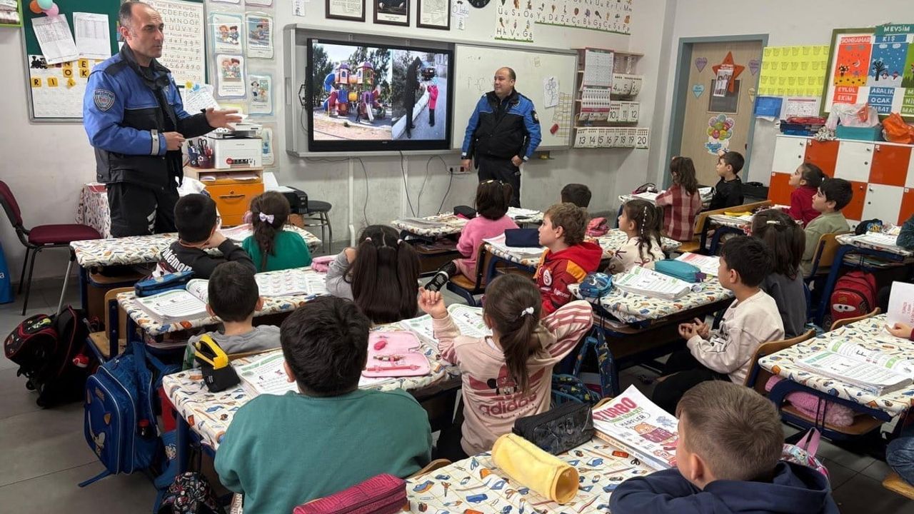 Kütahya'da Öğrencilere Güvenlik Eğitimi