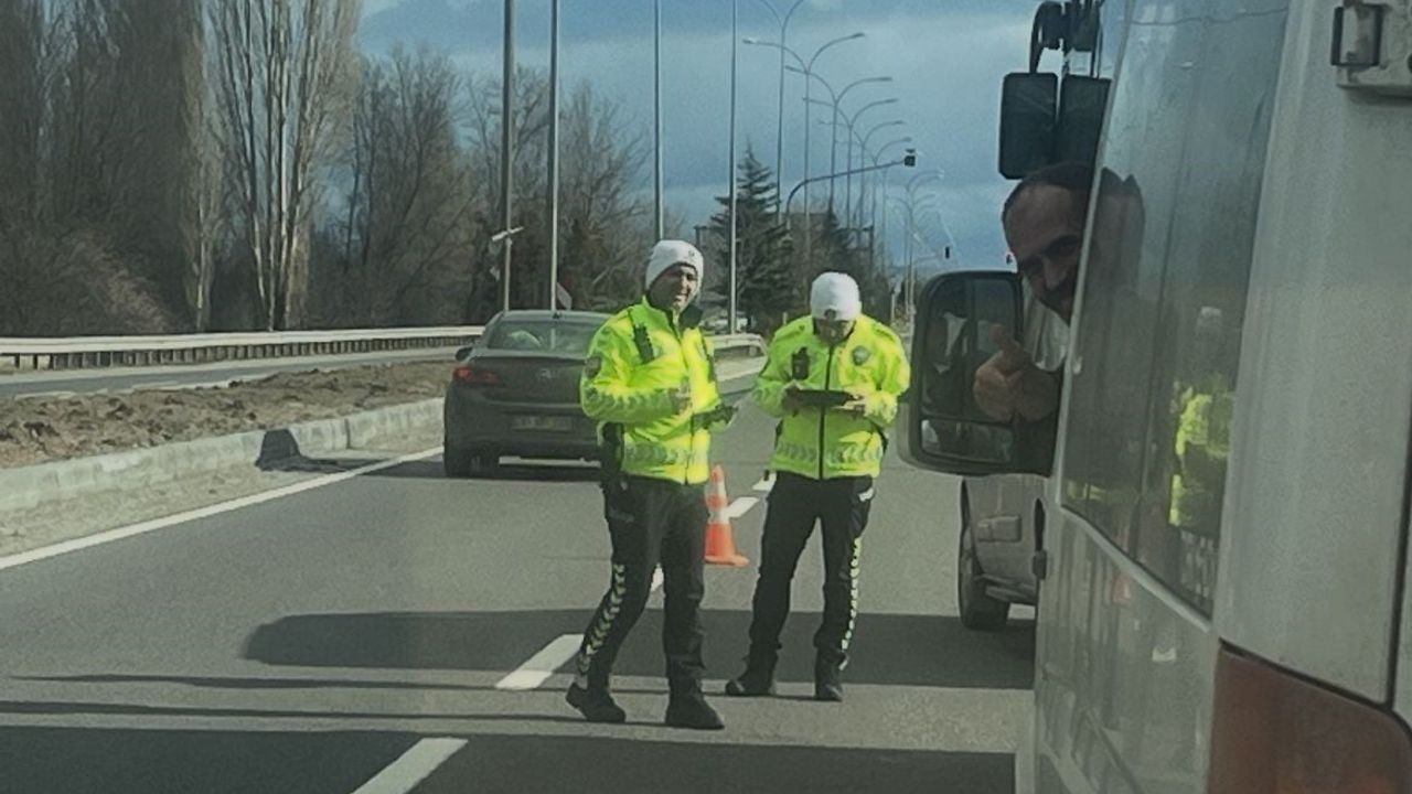 Kütahya'da Yoğun Trafik Denetimi