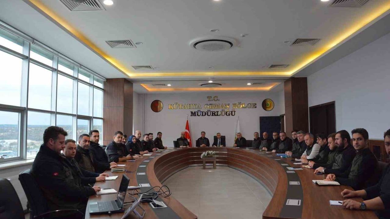 Kütahya Orman Bölge Müdürlüğü'nde Eğitim Programı Düzenlendi