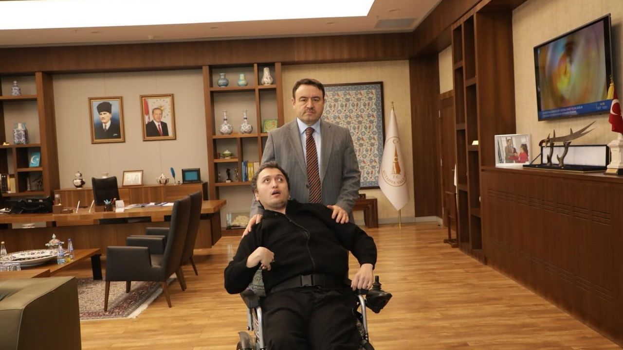 Kütahya Valisi Musa Işın, Engelli Vatandaşı Ağırladı