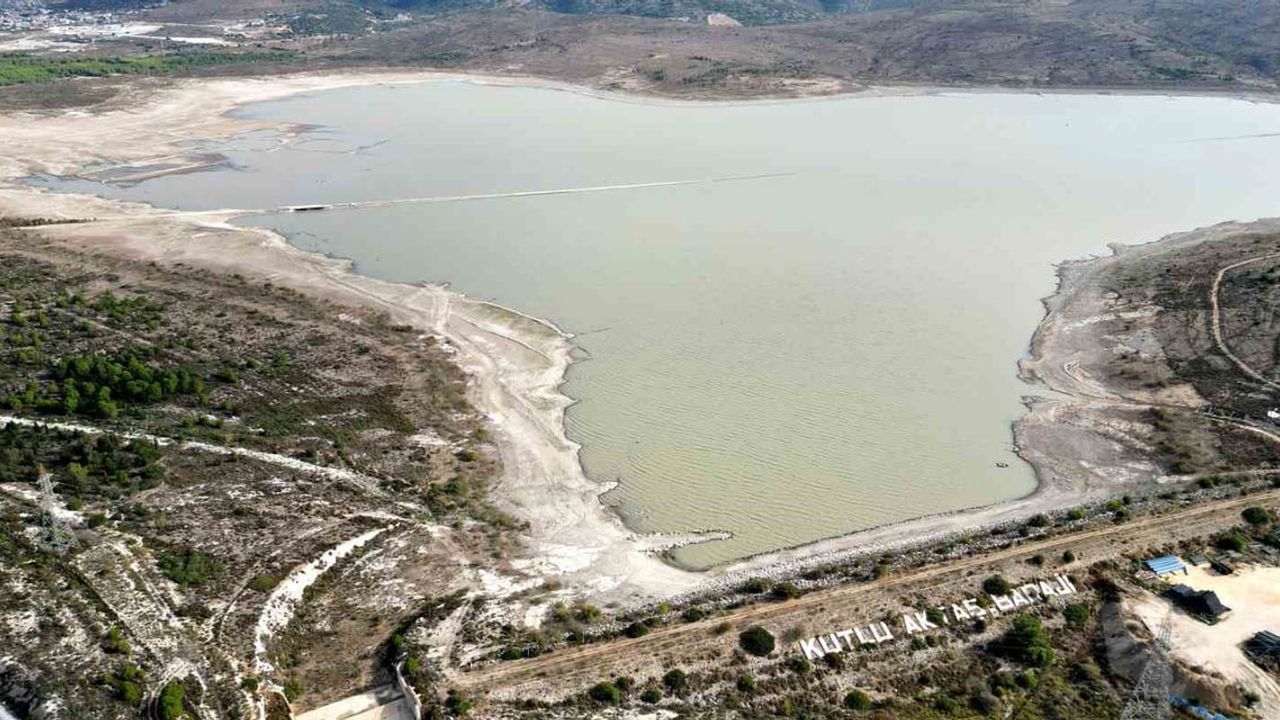 Kutlu Aktaş Barajı'nda Su Seviyesi Artış Gösterdi