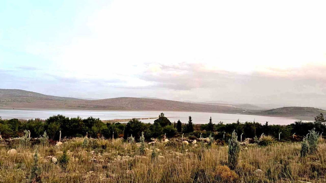 Kutlu Aktaş Barajı'ndaki Su Seviyesi Yükseliyor