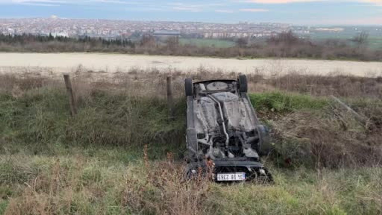 Lüleburgaz'da Trafik Kazası: 1 Yaralı