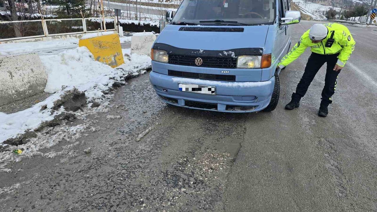 Malatya'da Kış Lastiği Denetimleri Artırıldı