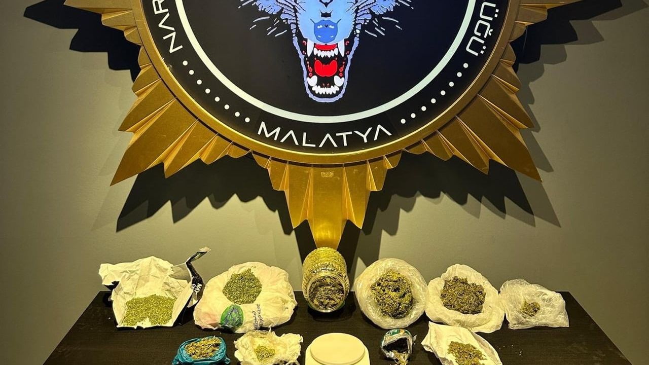 Malatya'da Sokak Satıcılarına Operasyon: 800 Gram Esrar Ele Geçirildi