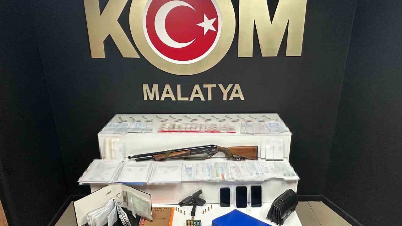 Malatya'da Tefeci Operasyonu: 3 Kişi Tutuklandı