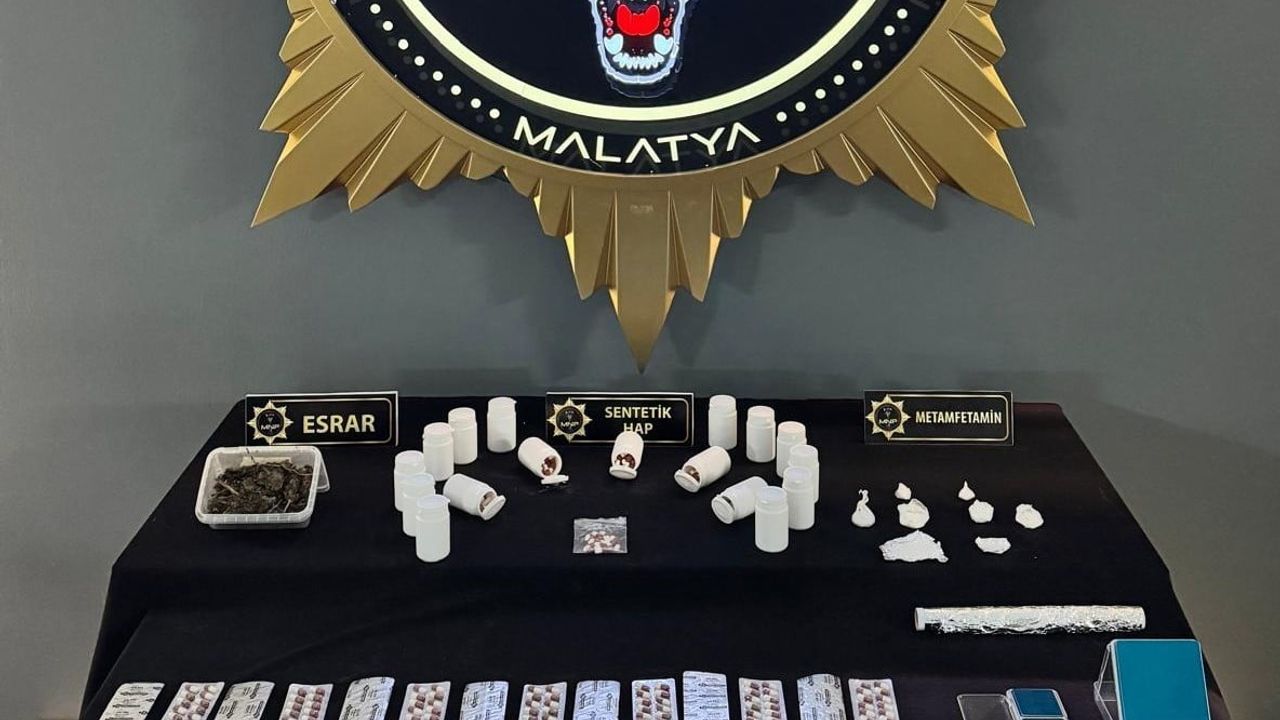 Malatya'da Uyuşturucu Operasyonunda 13 Tutuklama