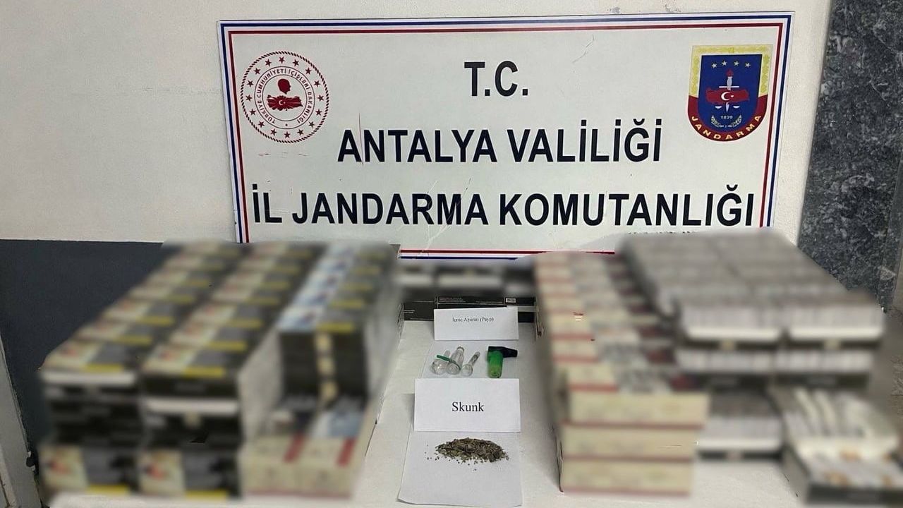 Manavgat'ta Uyuşturucu Operasyonu Gerçekleştirildi