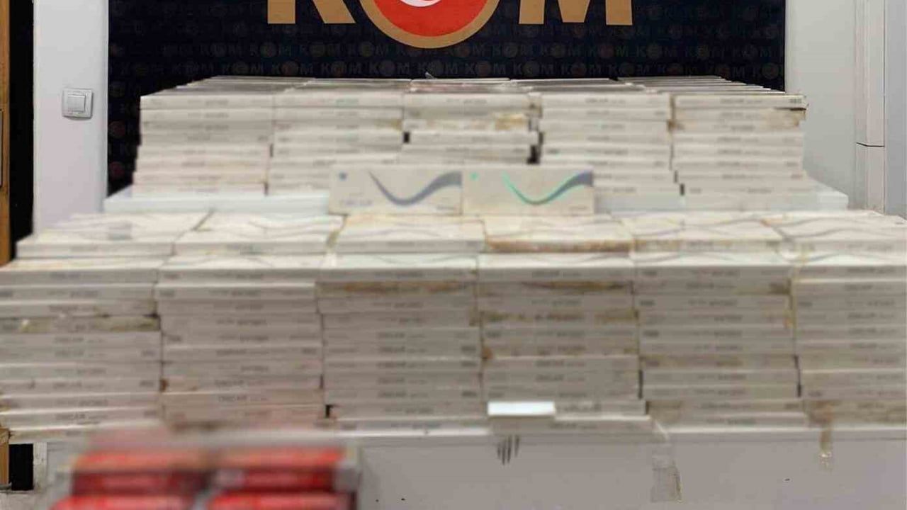 Mardin'de 7,100 Paket Kaçak Sigara Ele Geçirildi