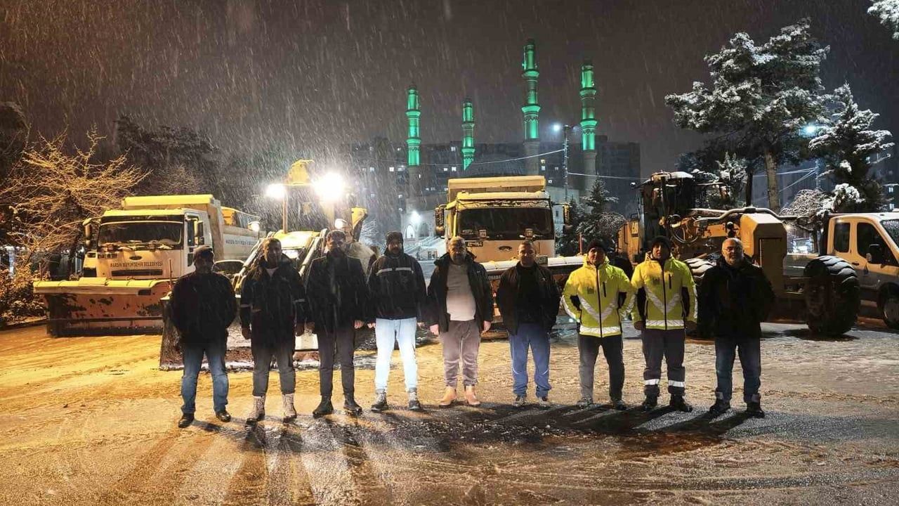 Mardin'de Karla Mücadele Çalışmaları Devam Ediyor