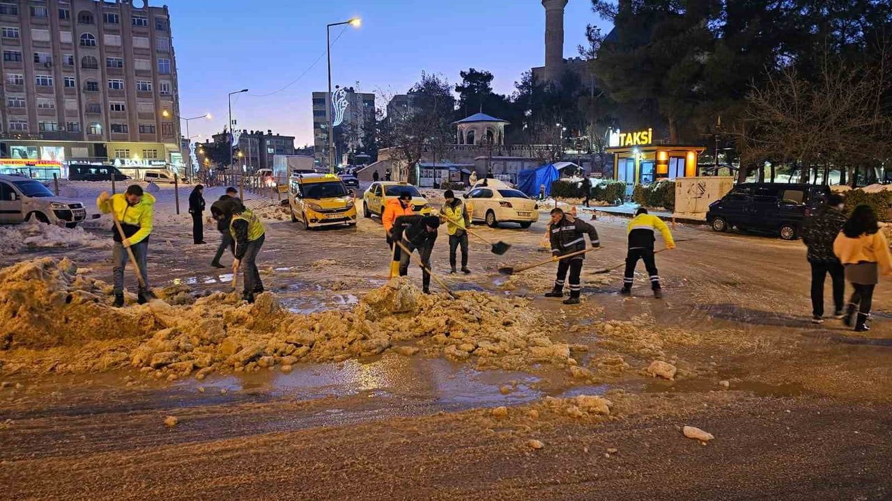 Mardin'de Karla Mücadele Çalışmaları Devam Ediyor