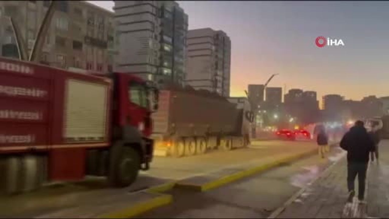 Mardin'deki Kireç Fabrikasında Yangın Kontrol Altına Alındı