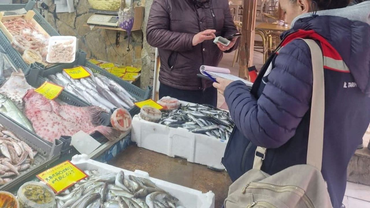 Marmaraereğlisi'nde Perakende Balık Satışlarına Denetim Uygulandı