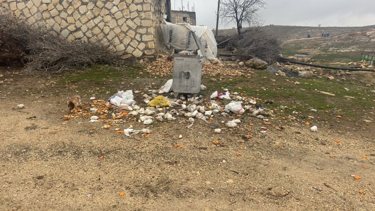 Mazıdağı'nda Çöp Toplama Hizmetinde Aksama